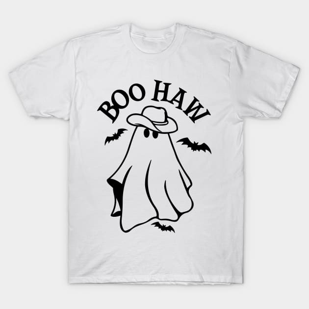 BOO Haw Halloween Ghost T-Shirt by styleandlife